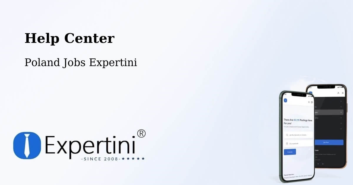 Help Center – Choceń - Poland Jobs Expertini
