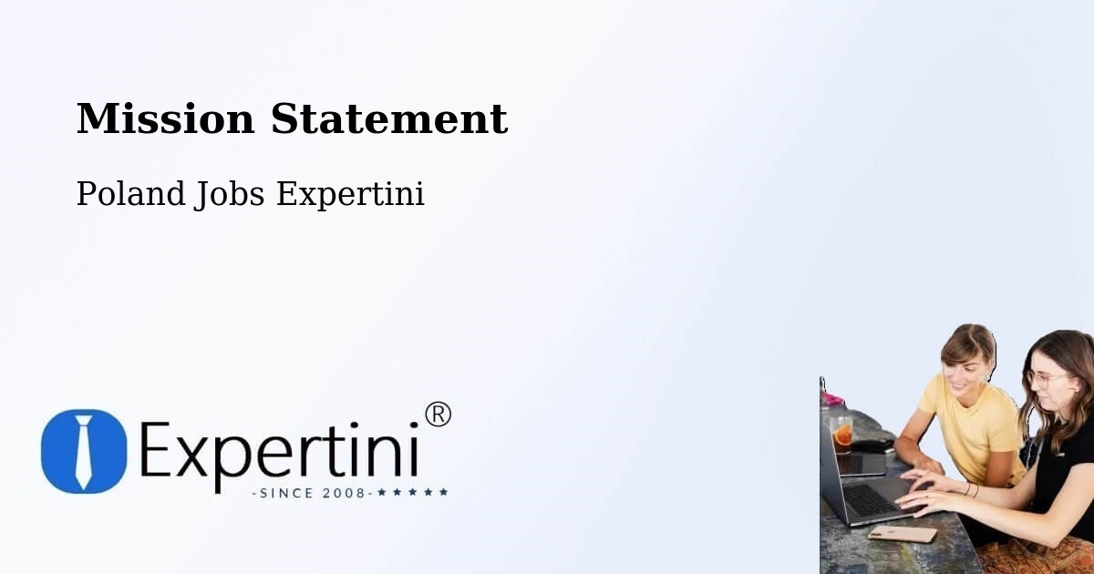 Corporate Mission – Choceń - Poland Jobs Expertini
