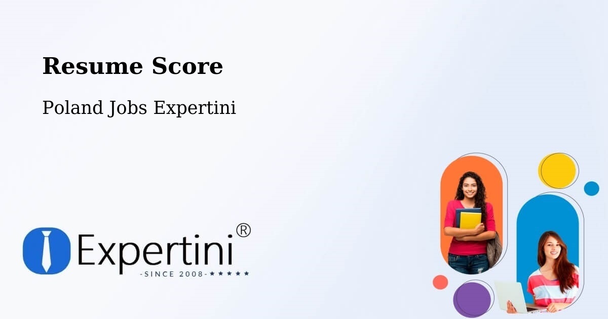 Resume Score & Job Description Match Tool – Choceń - Poland Jobs Expertini